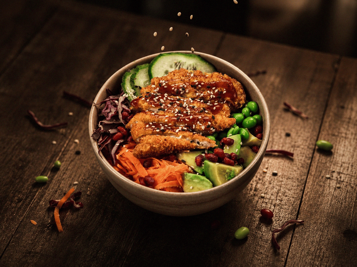 Poké Poulet Avocat