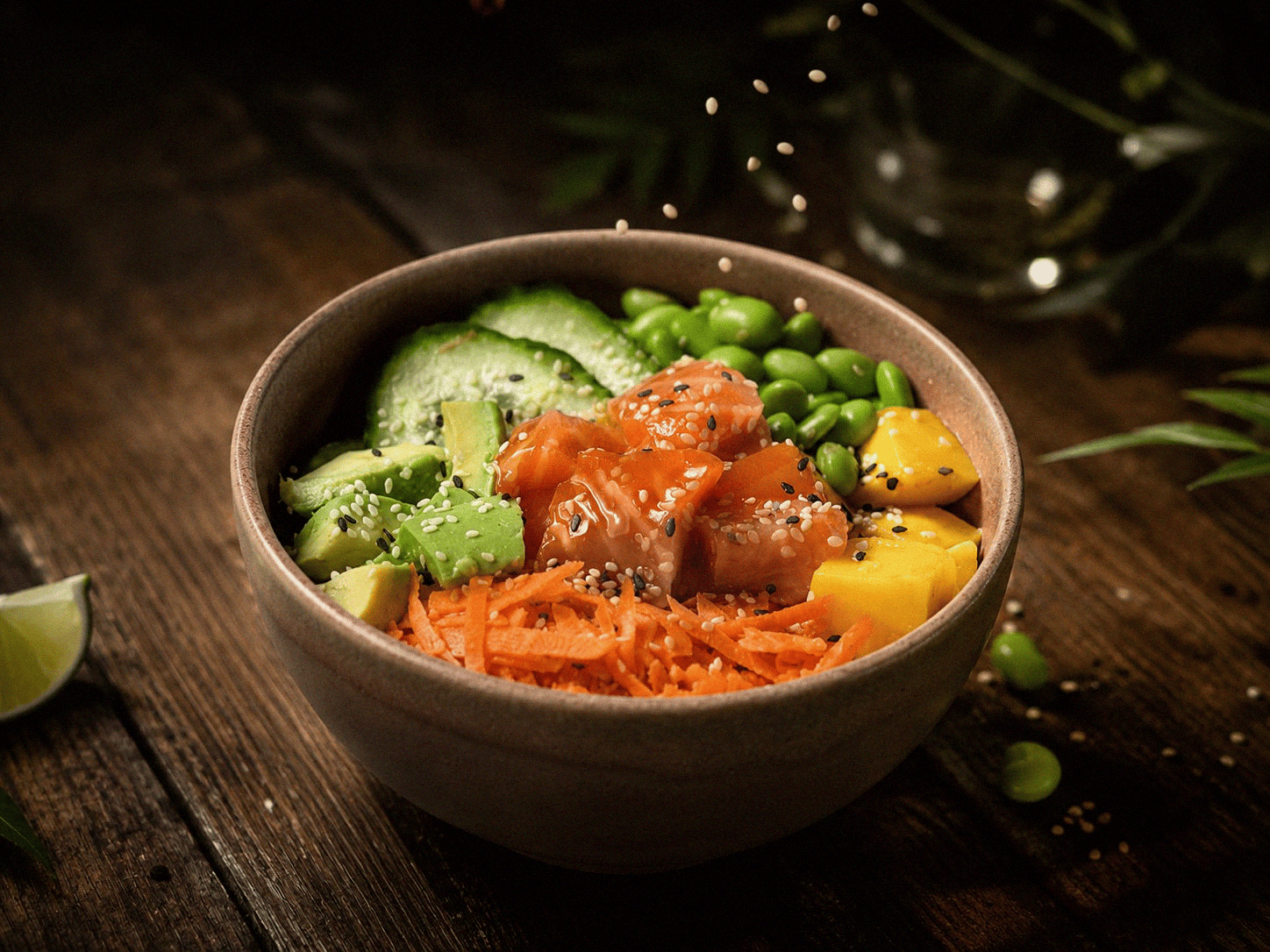 Poké Saumon Mangue